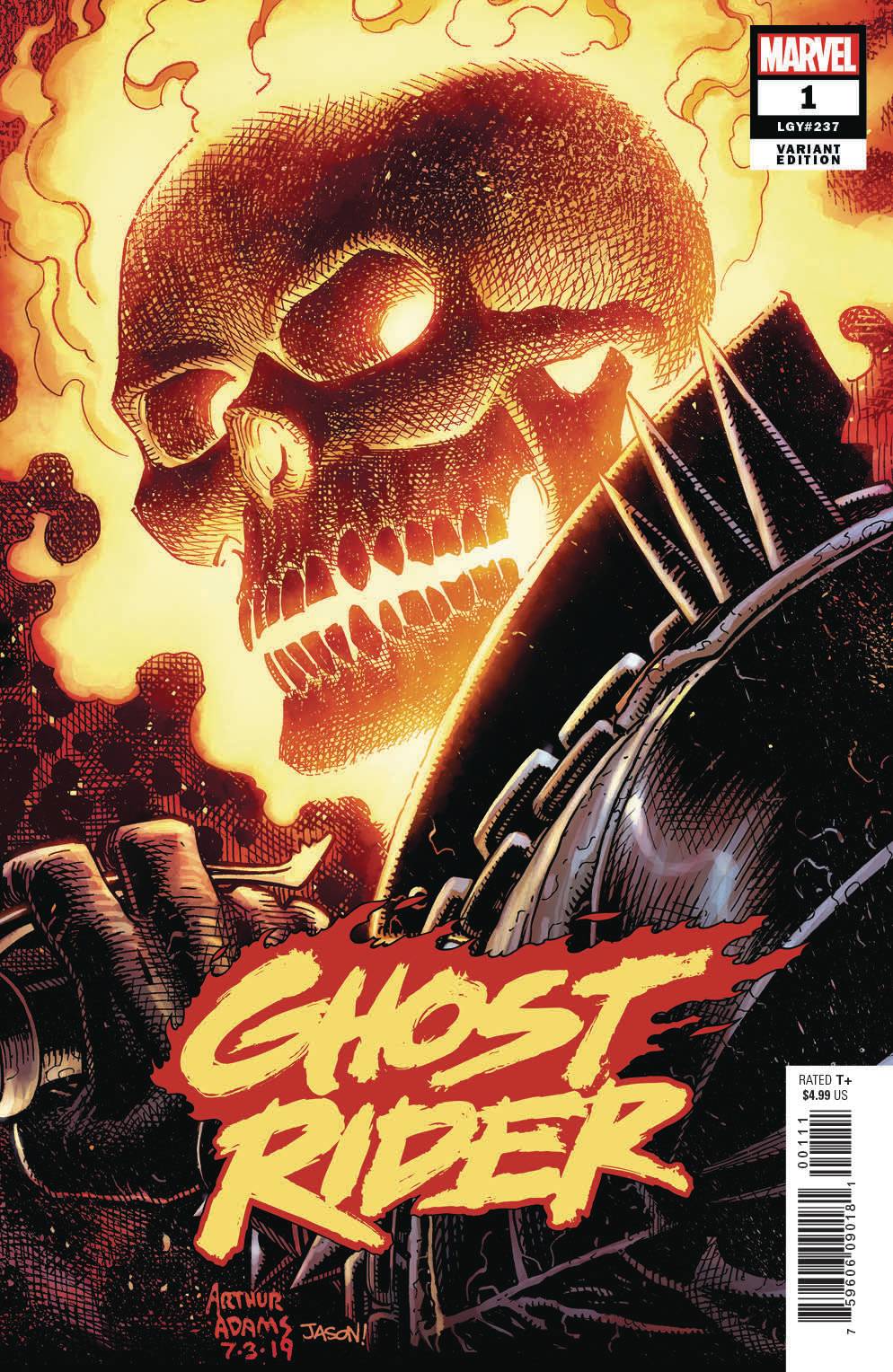 DEC220856 - COSMIC GHOST RIDER #1 - Previews World