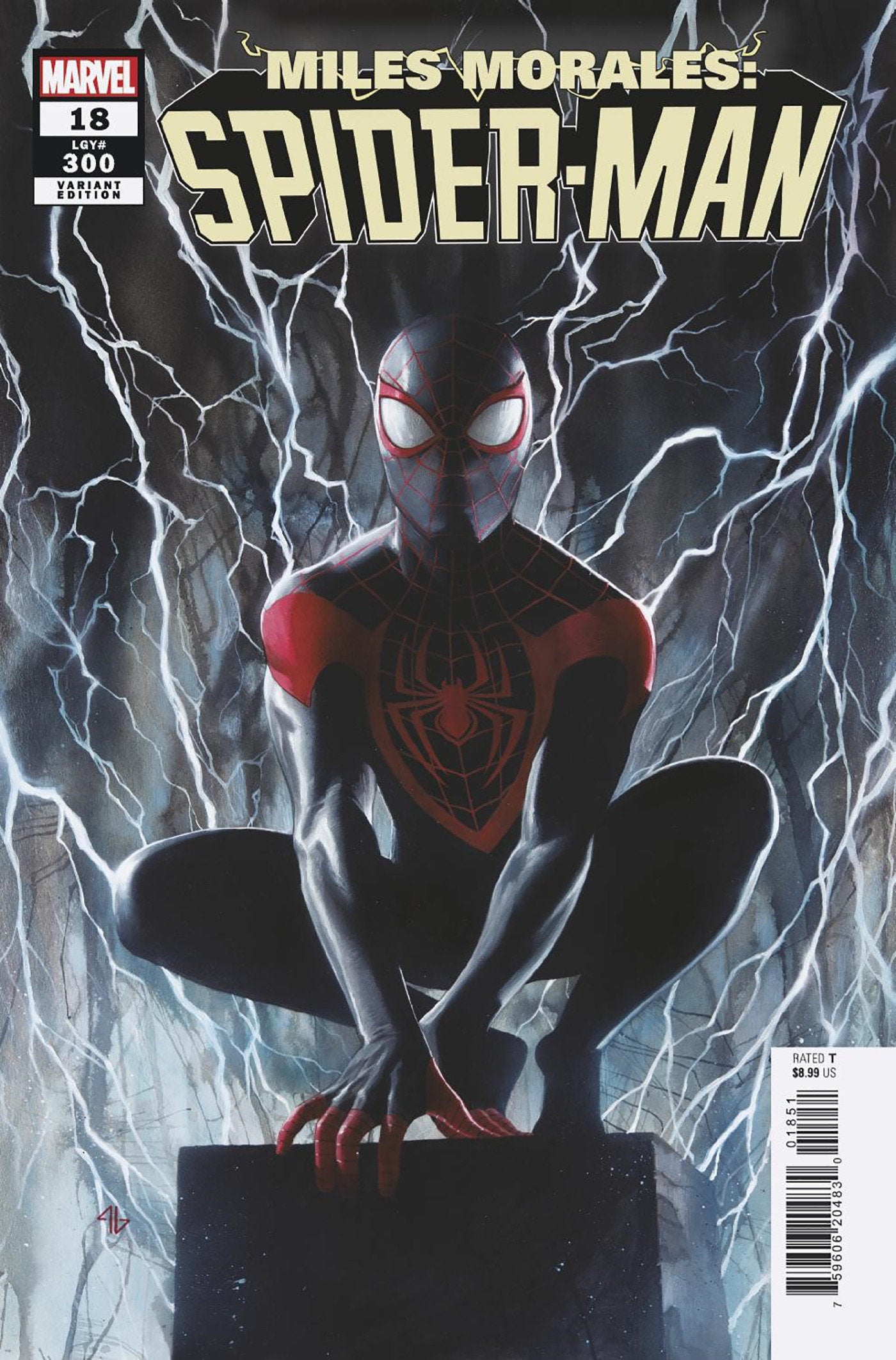 MILES MORALES SPIDER-MAN 4 NM 1:25 STEGMAN VARIANT MARVEL 2023