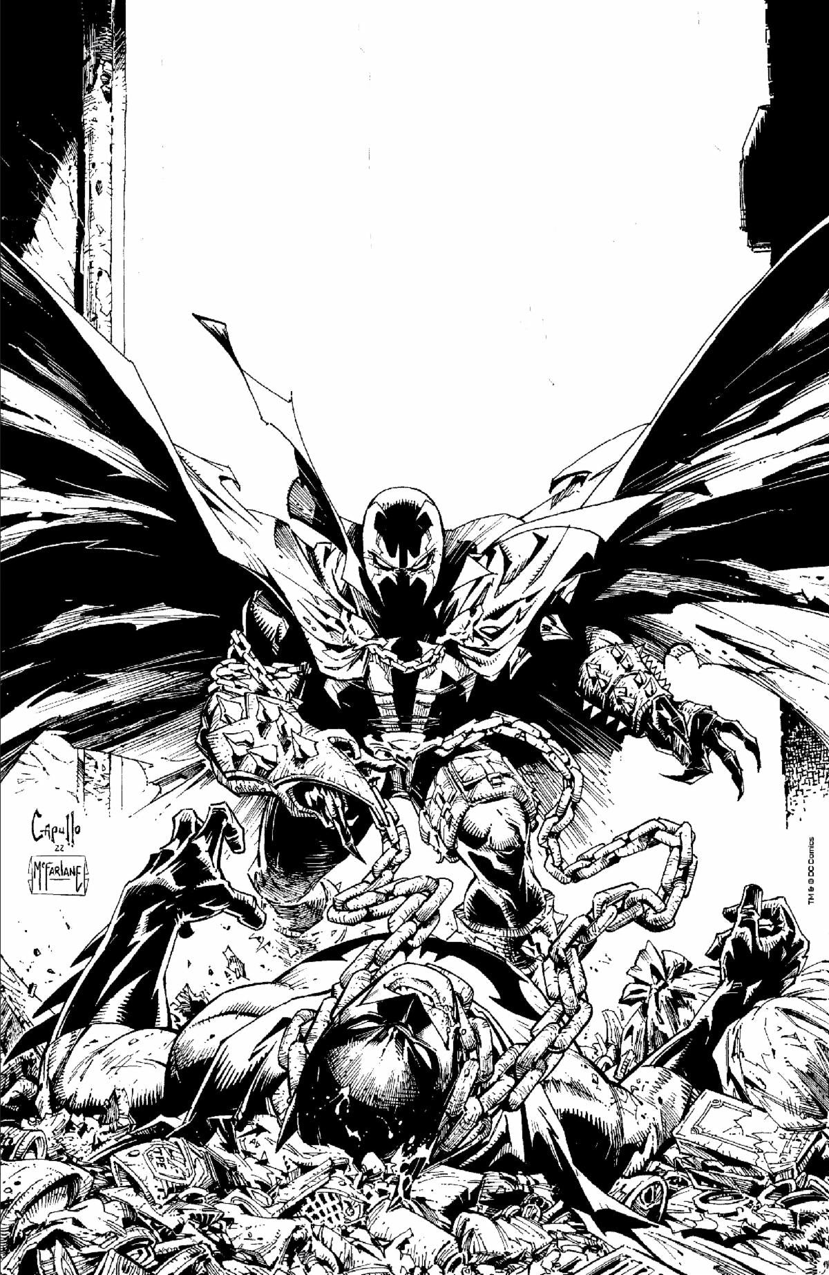 12/13/2022 BATMAN SPAWN #1 (ONE SHOT) CVR B GREG CAPULLO SPAWN VARIANT