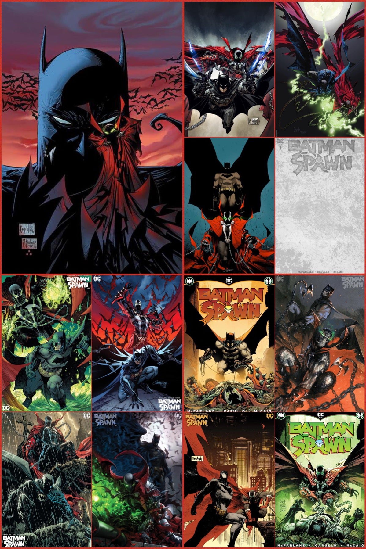 12/13/2022 BATMAN SPAWN #1 BTC 13-PACK VARIANT