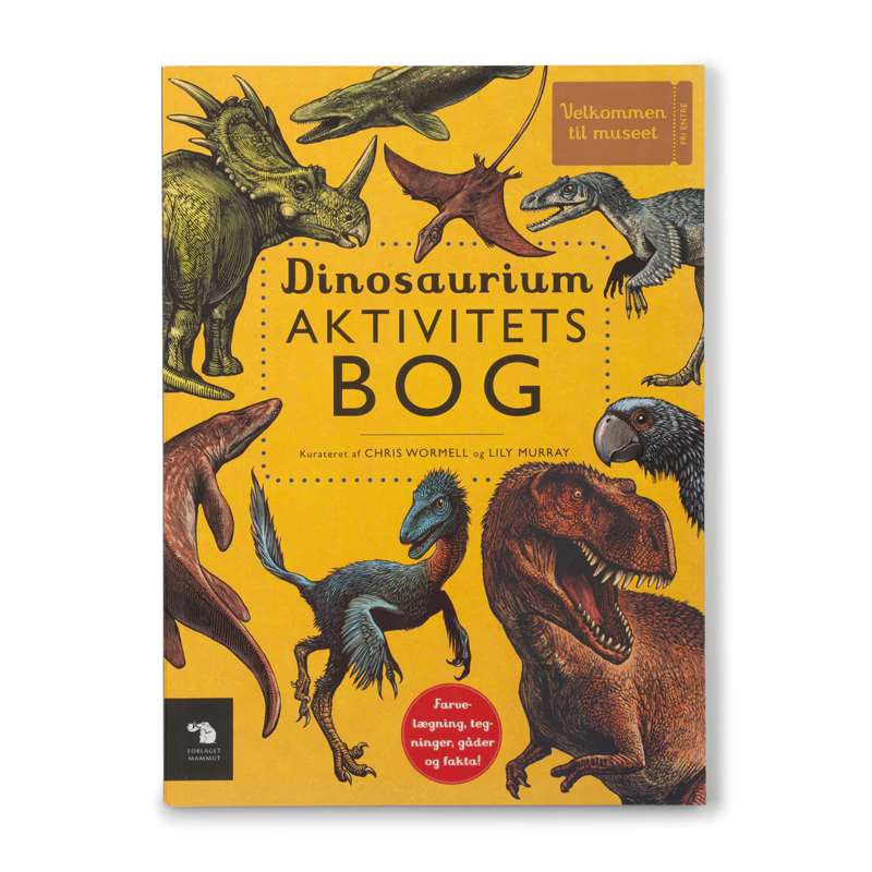 Forlaget Mammut Velkommen til Museet Aktivitetsbog - Dinosaurium thumbnail