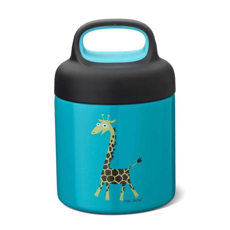 Carl Oscar LunchJar Termobeholder - 0,3L - Giraf (Turkis)