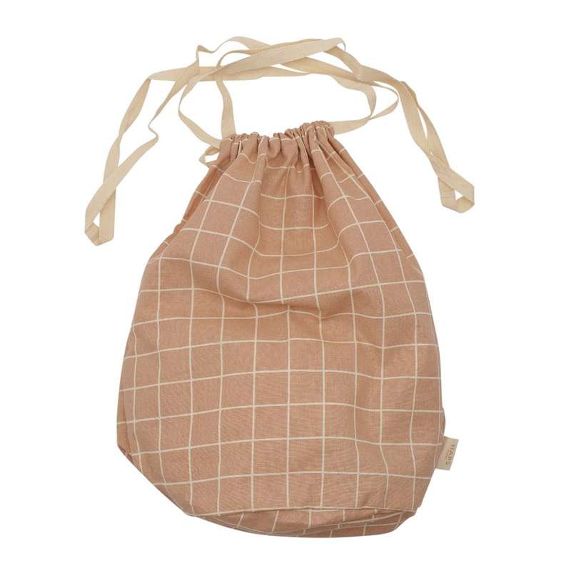 HAPS Nordic Multi Bag Stofpose - Stor - Rose Check thumbnail