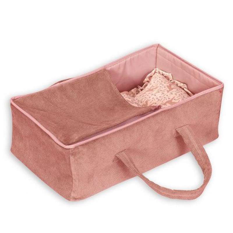 Billede af MaMaMeMo Dukkelift 40 cm fløjl - Rosa hos Mammashop.dk