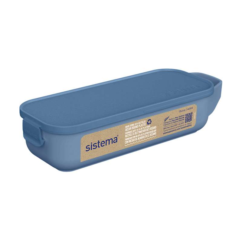 Sistema Snackboks - REVIVE - Snack and Slide - 430ml - Mountain Blue thumbnail