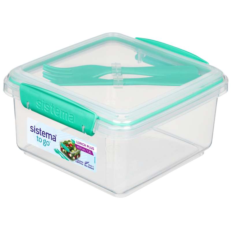 Sistema Madkasse - Lunch Plus To Go - 1.2L - Minty Teal thumbnail