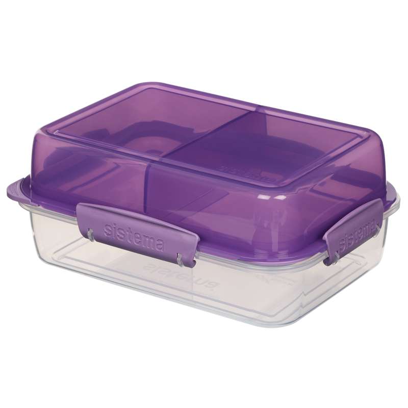 Sistema Madkasse - Lunch Stack To Go Rectangle - 1.8L. - Misty Purple thumbnail