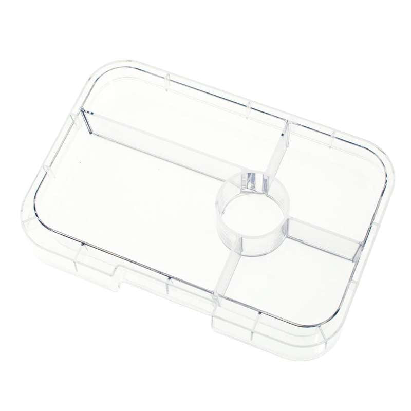 Billede af Yumbox Indsatsbakke - Tapas Tray - 5 rum - Transparent hos Mammashop.dk