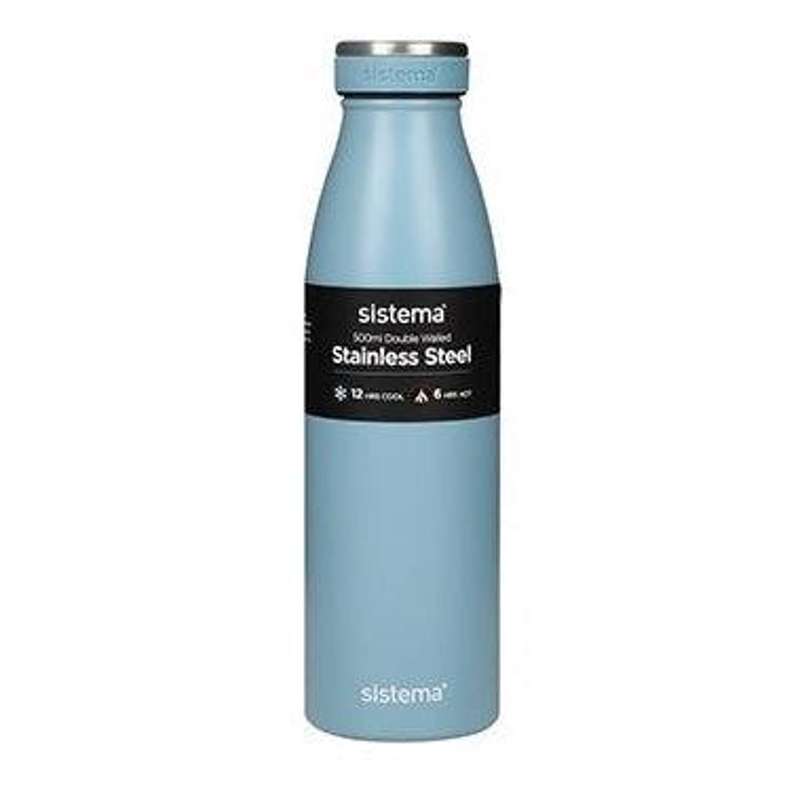 Sistema Termoflaske - Rustfrit Stål - 500ml - Coast Blue thumbnail