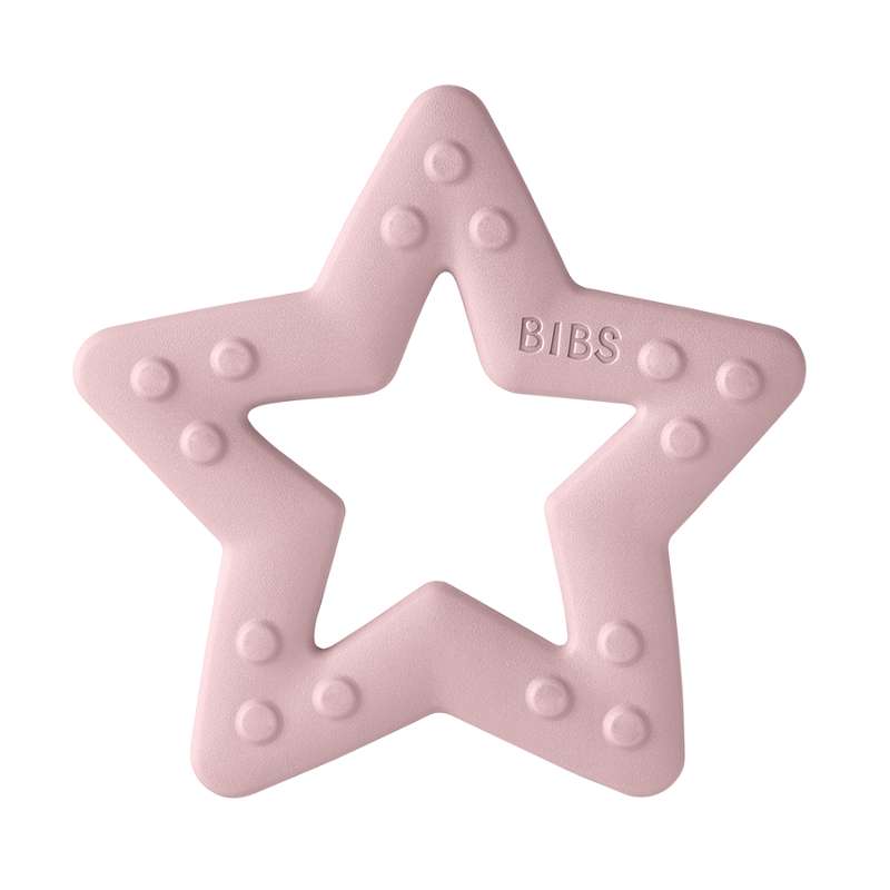 BIBS Play - Baby Bitie Bidering - Stjerne - Pink Plum thumbnail