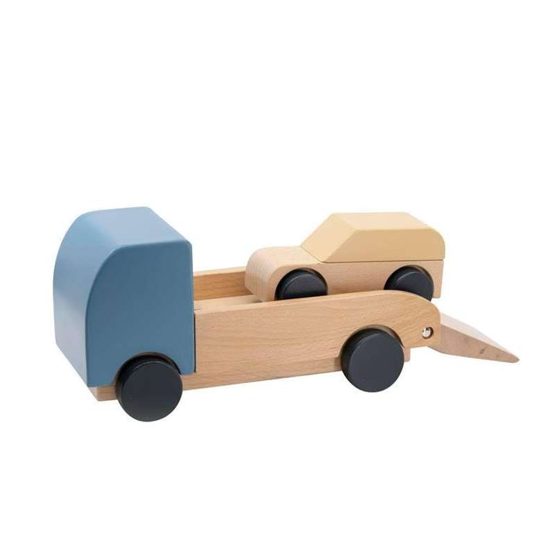 Billede af Sebra Autotransporter med bil hos Mammashop.dk