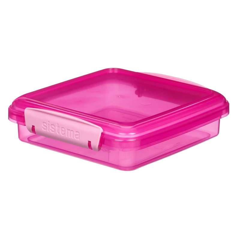 Sistema Madkasse - Sandwich Box - 450ml - Pink