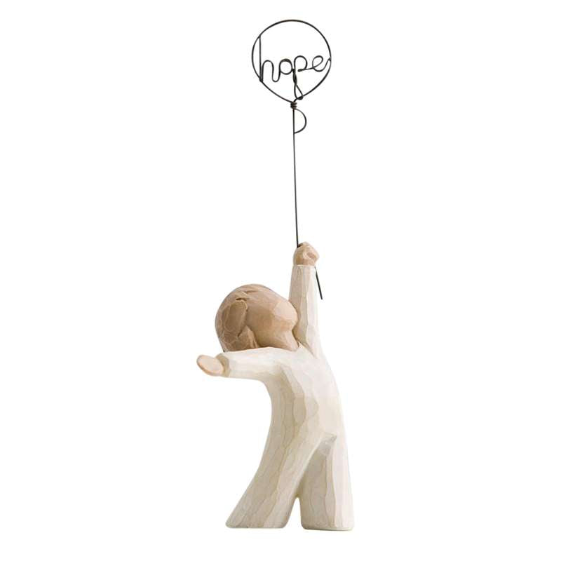 Willow Tree Hope Figur (lille dreng med hope ballon) thumbnail