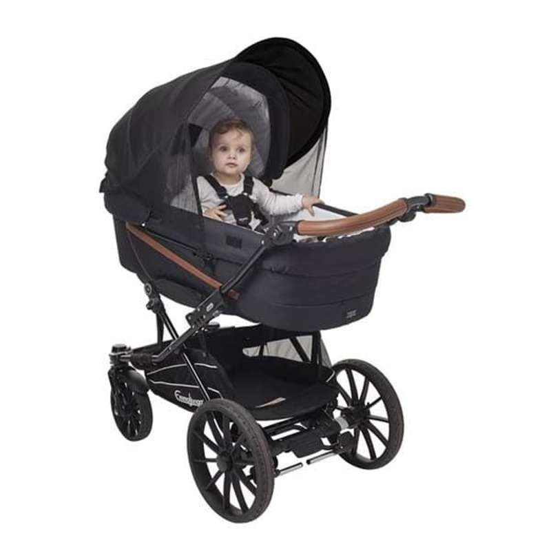 Baby Dan Solskærm til barnevogn og klapvogn UV 50 protect - sort thumbnail