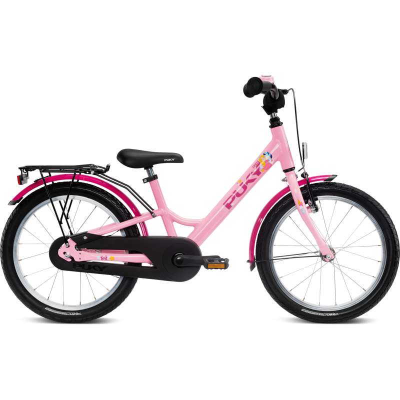 PUKY YOUKE 18 - Tohjulet Børnecykel - Rosa