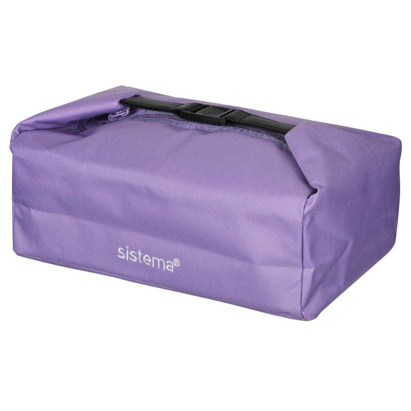 Se Sistema Køletaske - Bento Lunch Bag To Go - Misty Purple hos Mammashop.dk