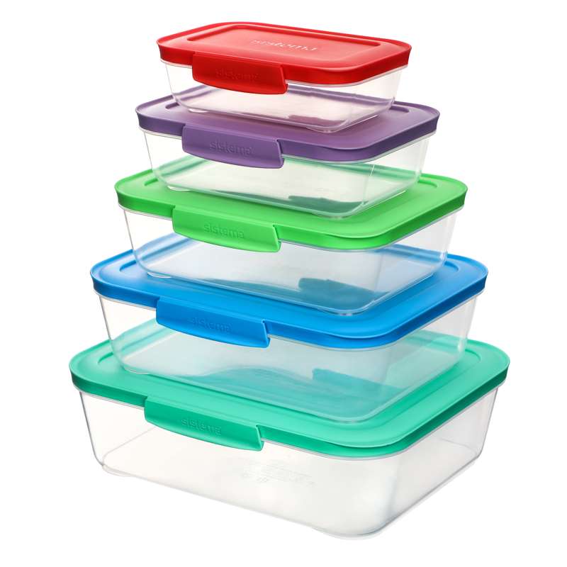 Sistema Klip It To Go Bright Tab 1.4L Lunch Box Container