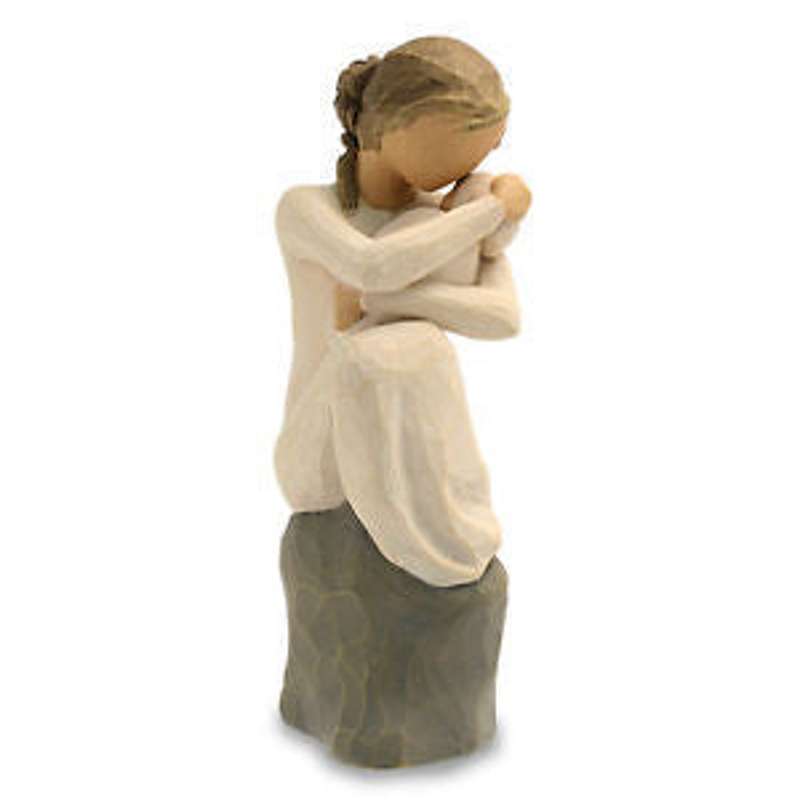 Billede af Willow Tree Guardian Figur (kvinde med spædbarn) hos Mammashop.dk