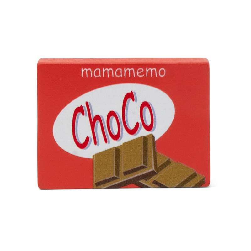 Billede af MaMaMeMo Legemad chokoladebar i træ