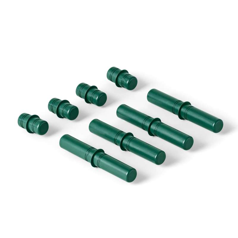 Billede af MODU 8 x Connector Pegs - Forest Green hos Mammashop.dk