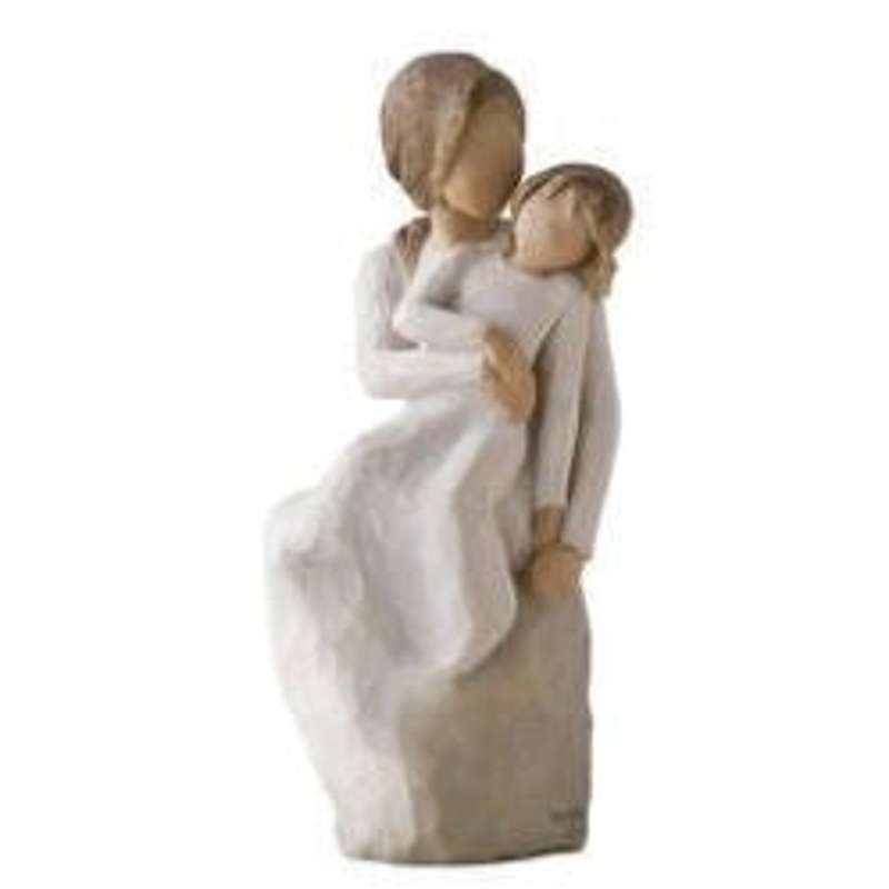 Billede af Willow Tree Mother and Young Daughter Figur (mor og lille datter) hos Mammashop.dk