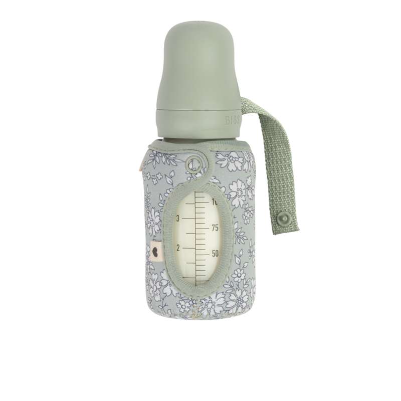 BIBS Bottle - Sleeve til Sutteflaske - Lille - 110 ml. - Capel/Sage thumbnail