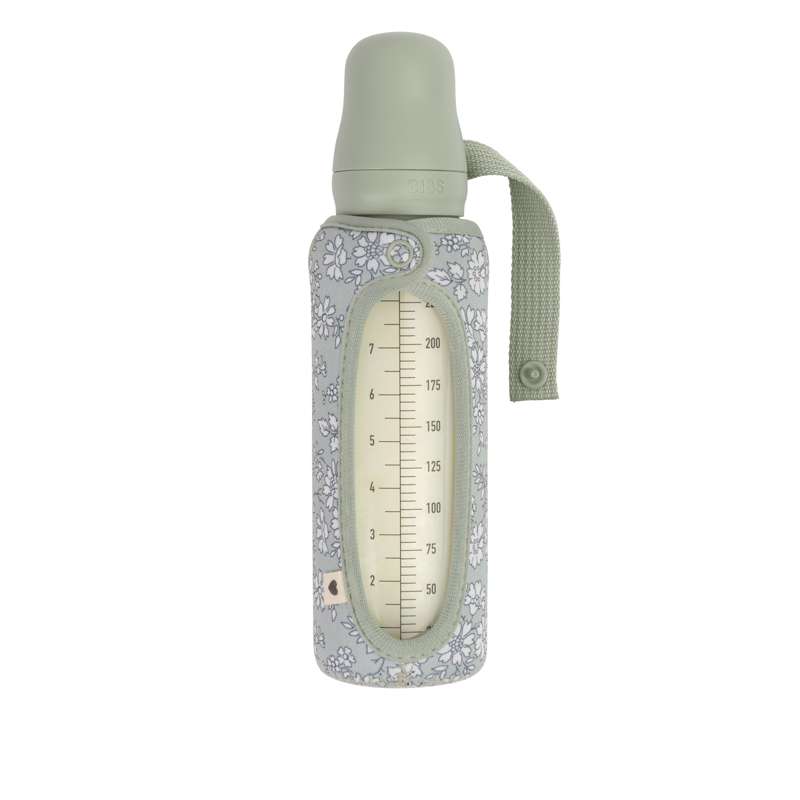 BIBS Bottle - Sleeve til Sutteflaske - Stor - 225 ml. - Capel/Sage thumbnail