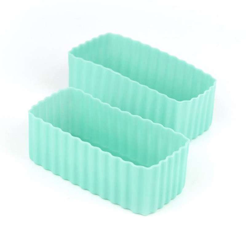 Little Lunch Box Co. Rektangulære Bento Cups - 2 stk. - Mint thumbnail
