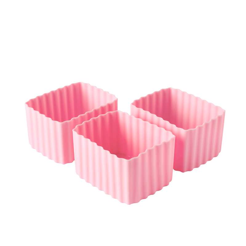 Little Lunch Box Co. Rektangulære Bento Cups - Small - 3 stk. - Blush Pink thumbnail