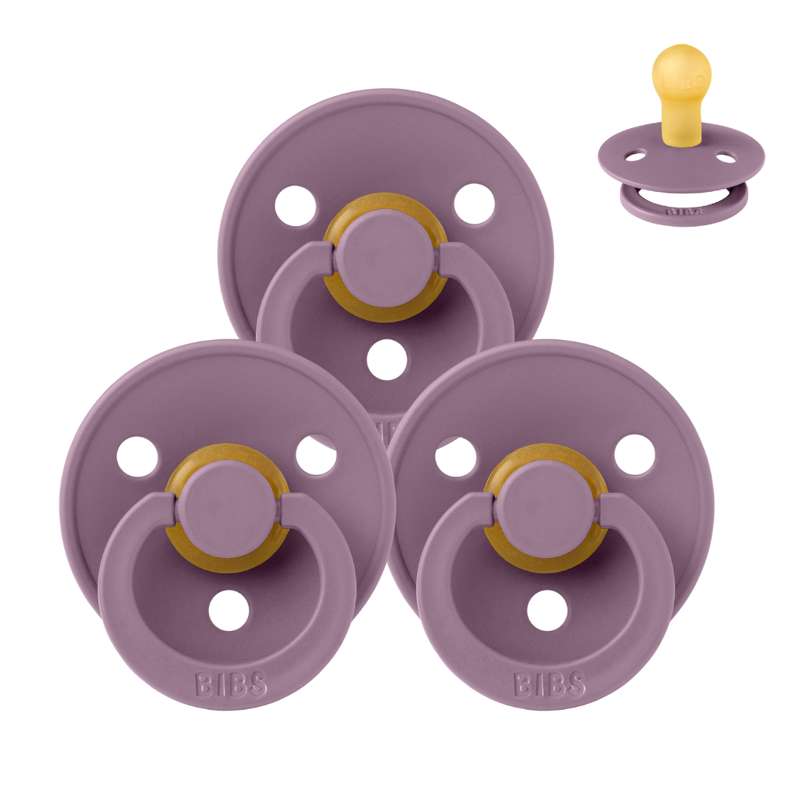 Billede af BIBS Rund Colour Sut - Sampak - 3 stk. - Str. 1 - Mauve