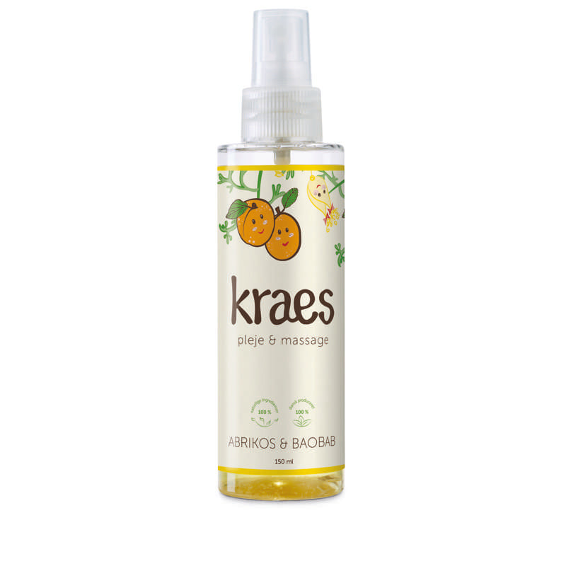 Billede af KRAES Pleje og Massageolie - 150ml