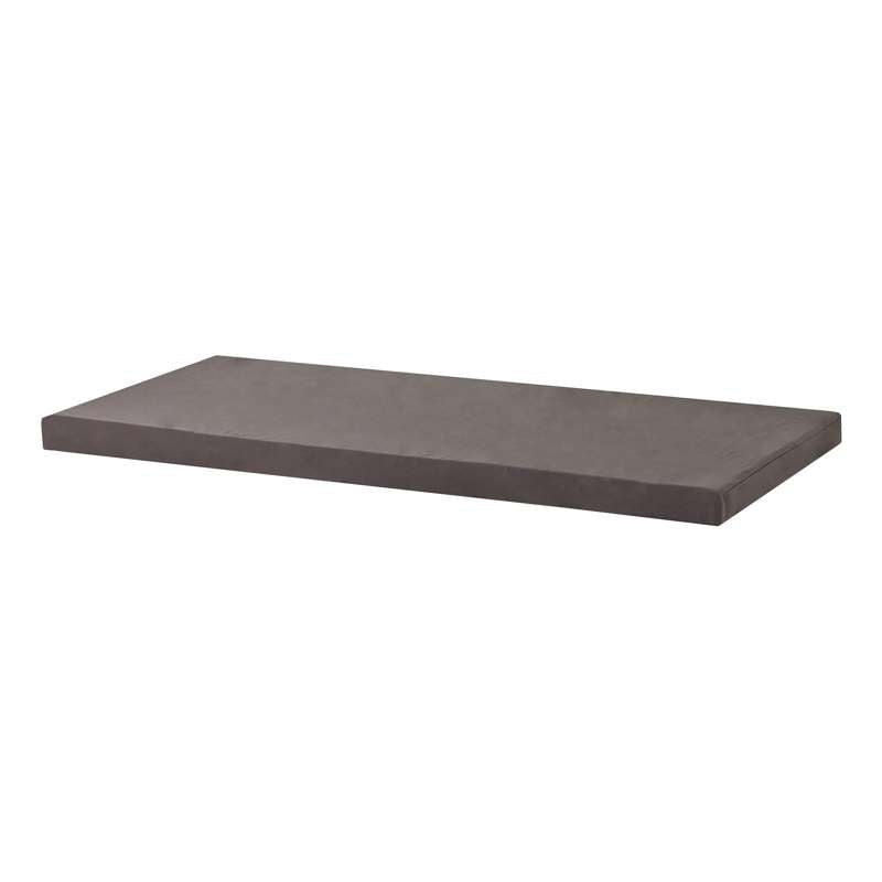 Hoppekids Betræk til Madras - 9 cm. (Flere Størrelser) - Granite Grey - 9x70x190