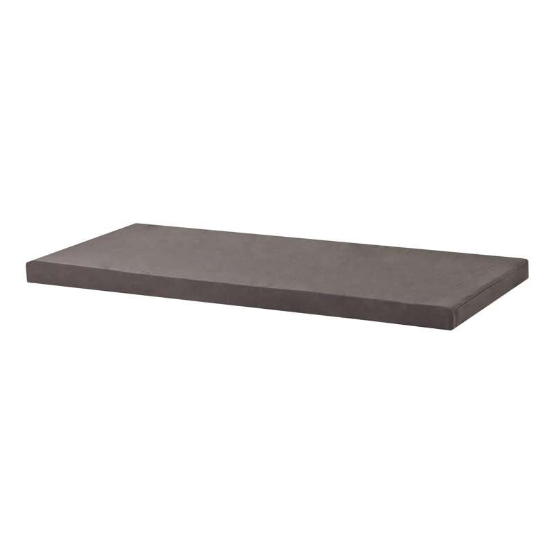 Hoppekids Betræk til Madras - 12 cm. (Flere Størrelser) - Granite Grey - 12x70x160