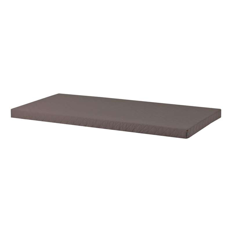 Hoppekids Qulitet Betræk til Madras - 12 cm. (Flere Størrelser) - Granite Grey - 12x70x160