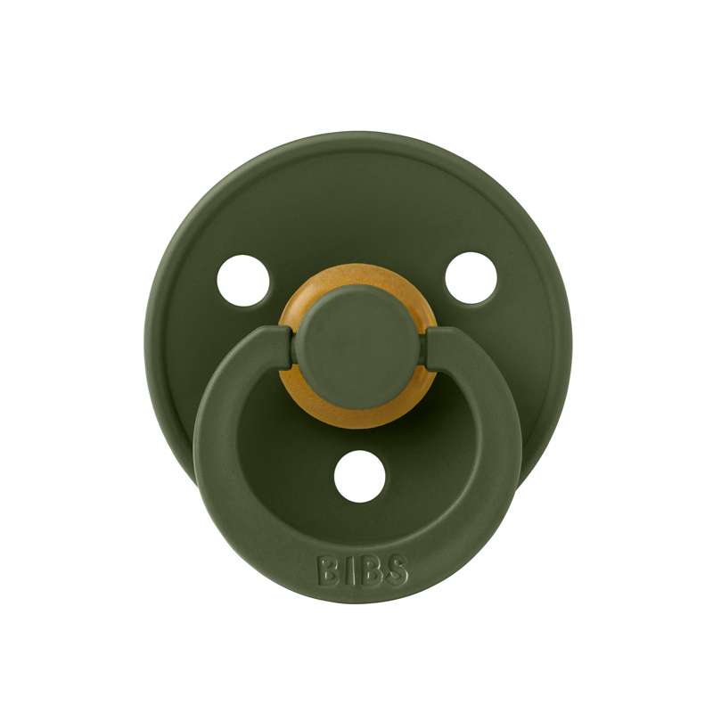 BIBS Anatomisk Colour Sut - Str. 2 - Naturgummi - Hunter Green