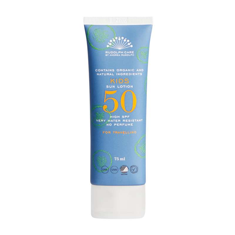 Billede af Rudolph Care Kids Sun Lotion SPF50 - Travel Size - 75ml