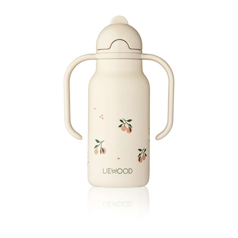 6: Liewood Kimmie Bottle 250ml. - Peach/Sea Shell