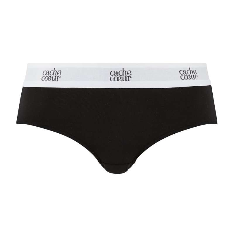 Se Cache Coeur Life - Maternity low waist brief- Trusser-Black hos Mammashop.dk