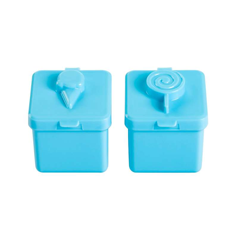 Billede af Little Lunch Box Co. Bento Surprise Box - 2 stk. - Sweets - Light Blue hos Mammashop.dk