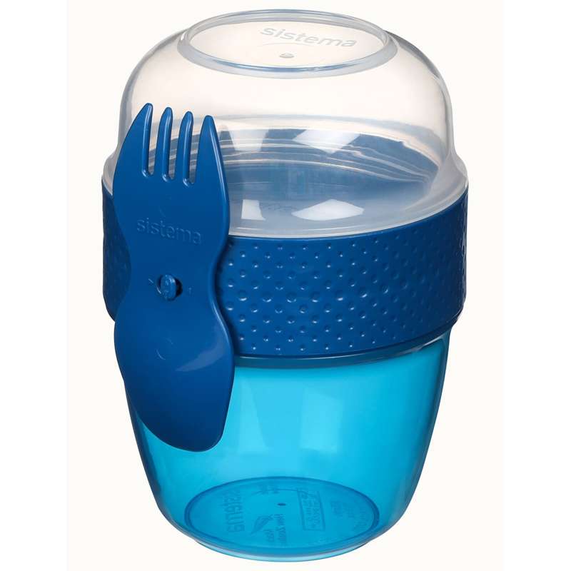 Billede af Sistema Snackboks - Snack Capsule To Go - 515ml - Ocean Blue