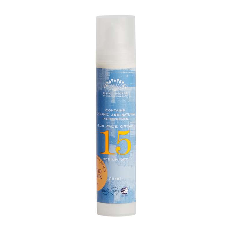 4: Rudolph Care Sun Face Cream SPF15 - 50ml