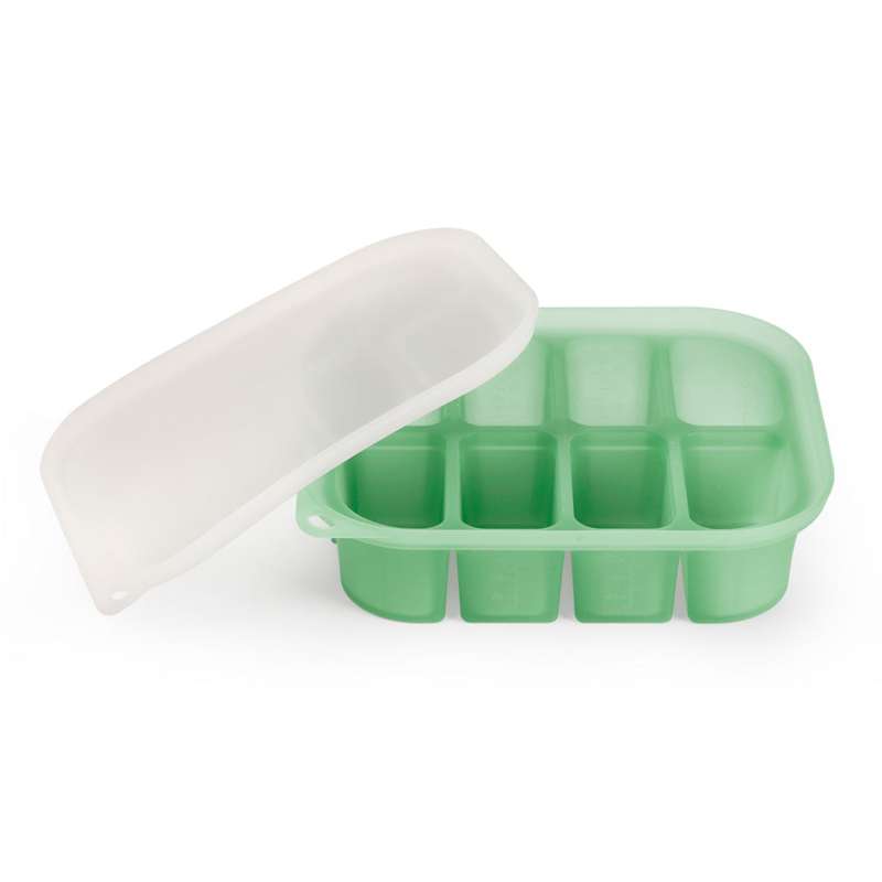 Billede af Haakaa Easy-Freeze Bakke - 8 Rum - Pea Green