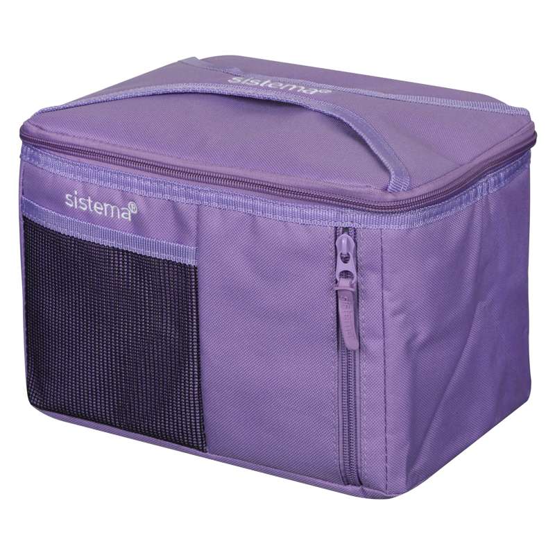 Se Sistema Køletaske - Mega Fold Up Cooler Bag - Misty Purple hos Mammashop.dk