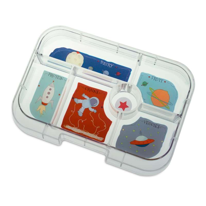 Yumbox Indsatsbakke - Original Tray - 6 rum - Rocket