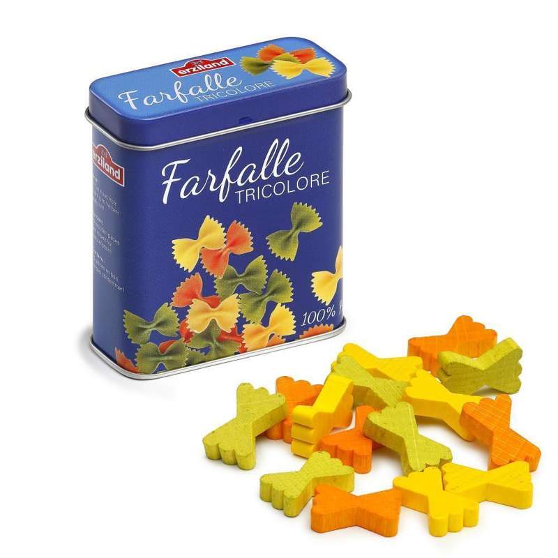 Erzi Legemad farfalle pastasløjfer i træ thumbnail