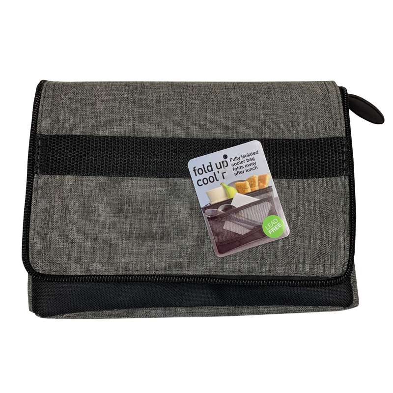 Se Sistema Køletaske - Maxi Fold Lunch Bag - Grå hos Mammashop.dk