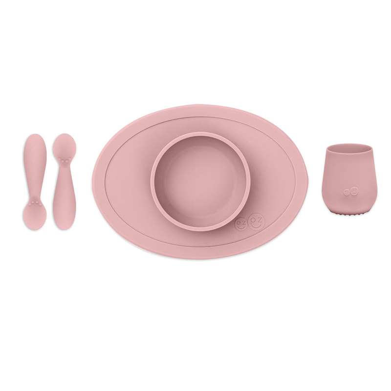 Billede af EZPZ First Foods Set - Madstart til Baby - Rosa