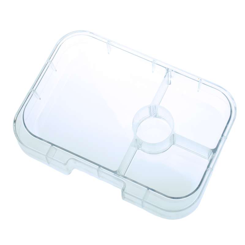 Yumbox Indsatsbakke - Panino Tray - 4 rum - Transparent thumbnail