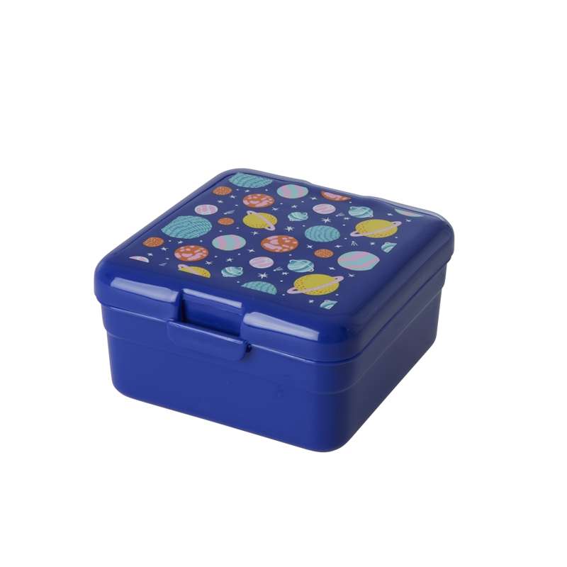 Billede af RICE Madkasse med 1 Rum - Lille - Galaxy - Dark Blue hos Mammashop.dk