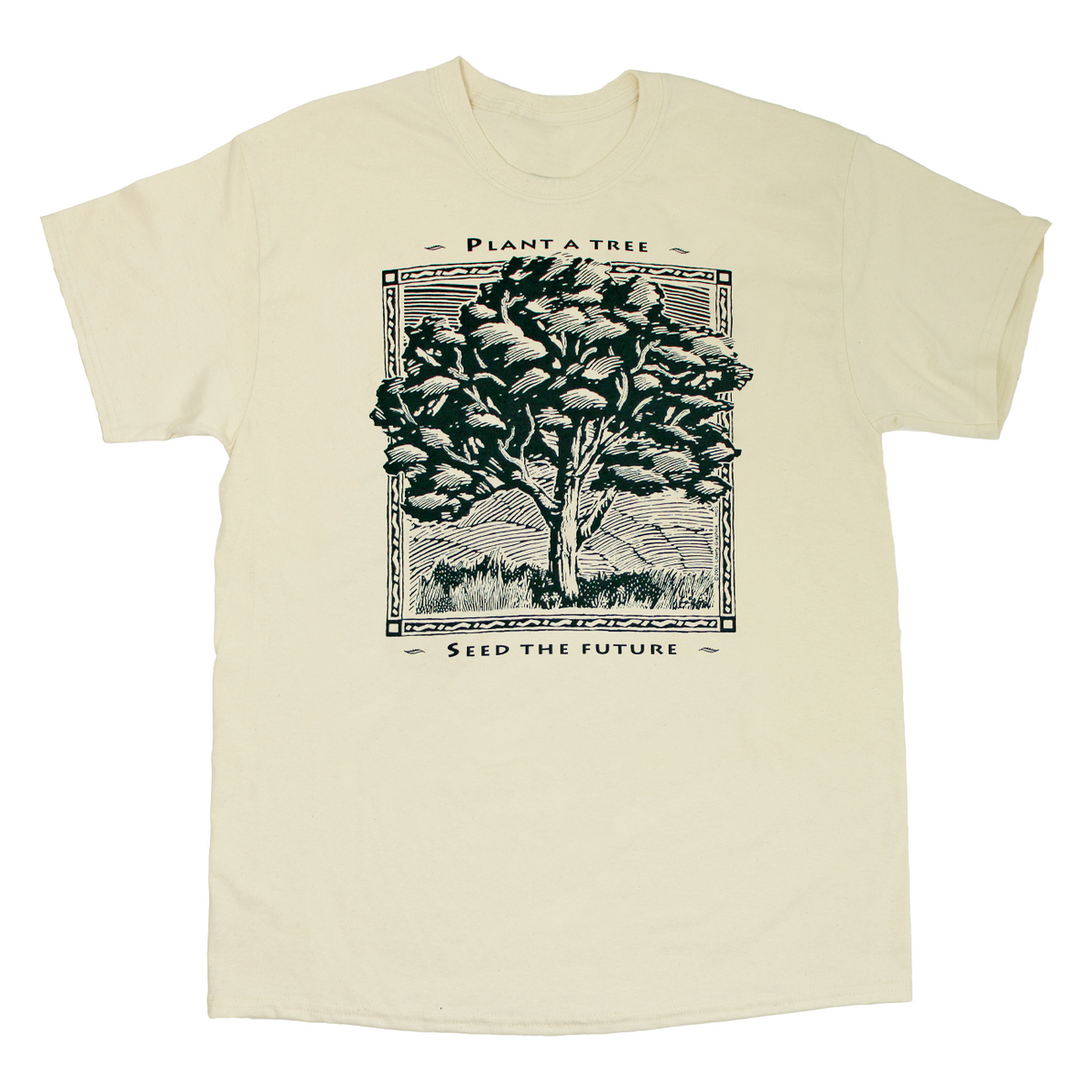 Plant A Tree Natural T-Shirt – Liberty Graphics